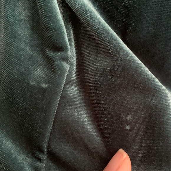 Teal Stretchy Velvet Sleeveless Mini Dress from Forever 21 NWOT - Picture 5 of 9